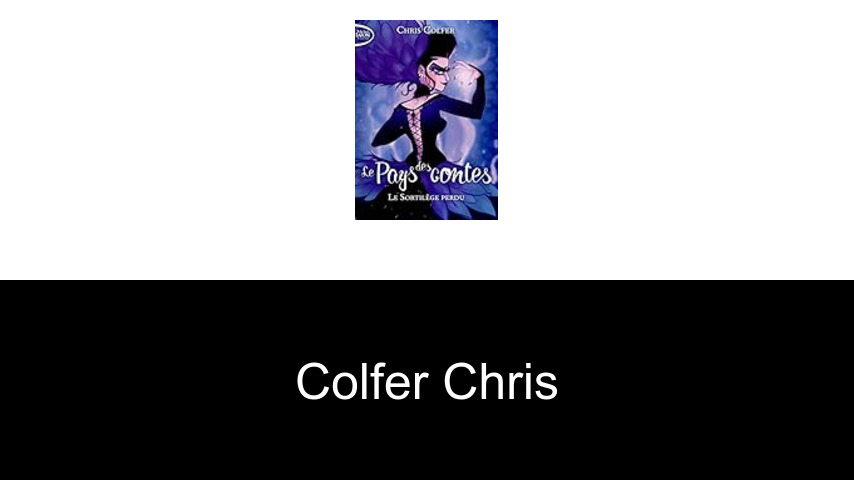 livres de Colfer Chris