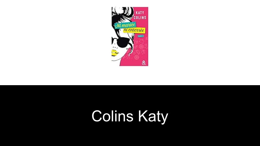 livres de Colins Katy