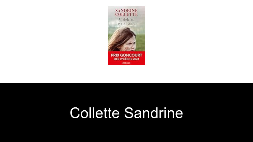 livres de Collette Sandrine