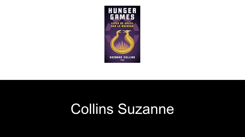 livres de Collins Suzanne