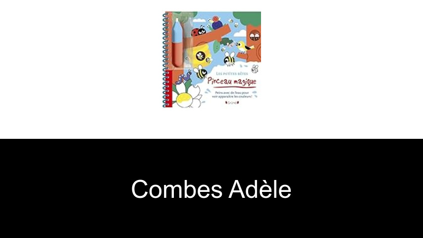 livres de Combes Adèle
