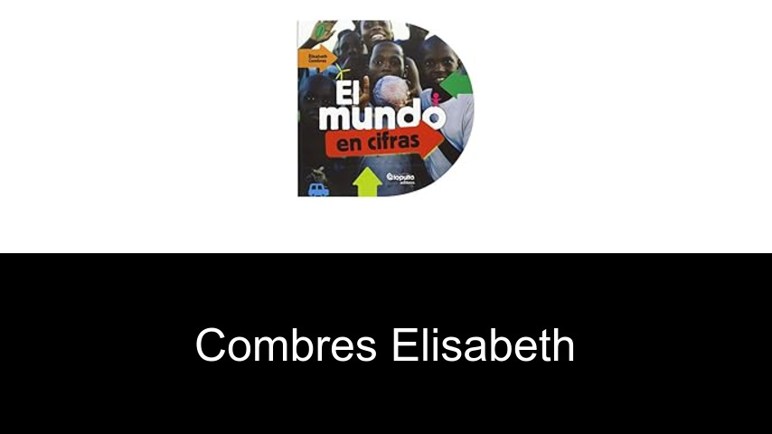 livres de Combres Elisabeth
