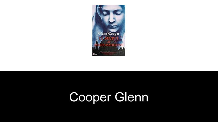 livres de Cooper Glenn