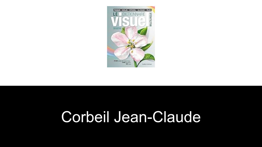 livres de Corbeil Jean-Claude