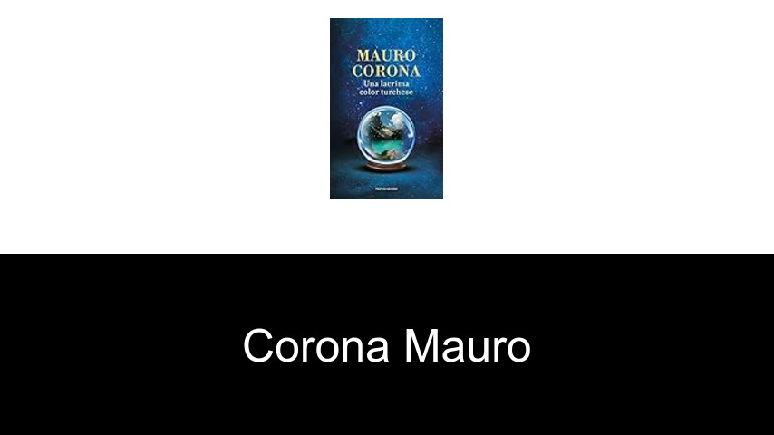 livres de Corona Mauro