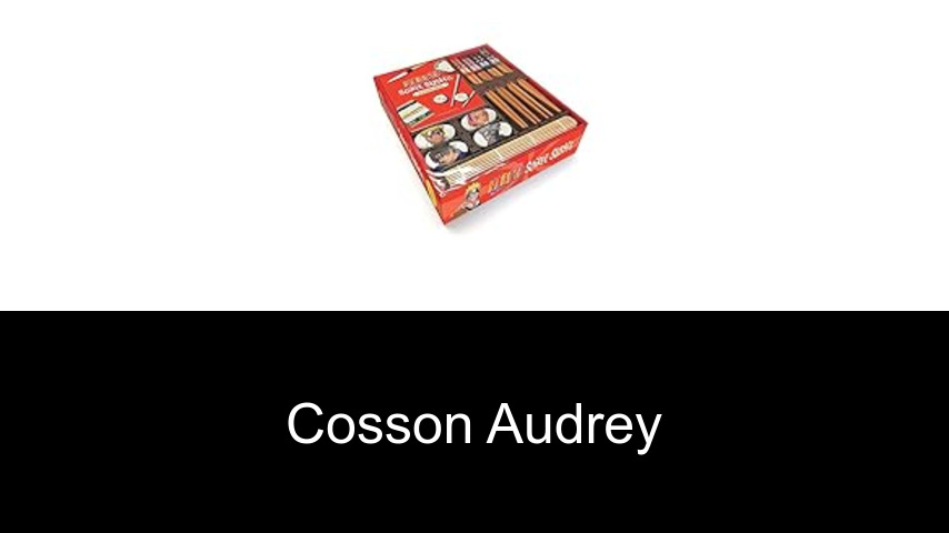 livres de Cosson Audrey