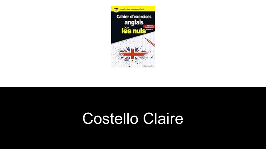 livres de Costello Claire