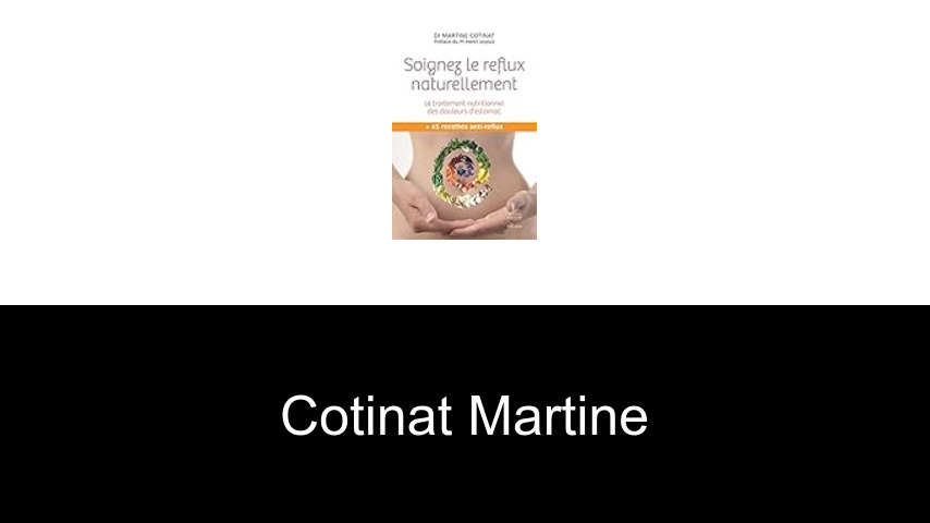 livres de Cotinat Martine