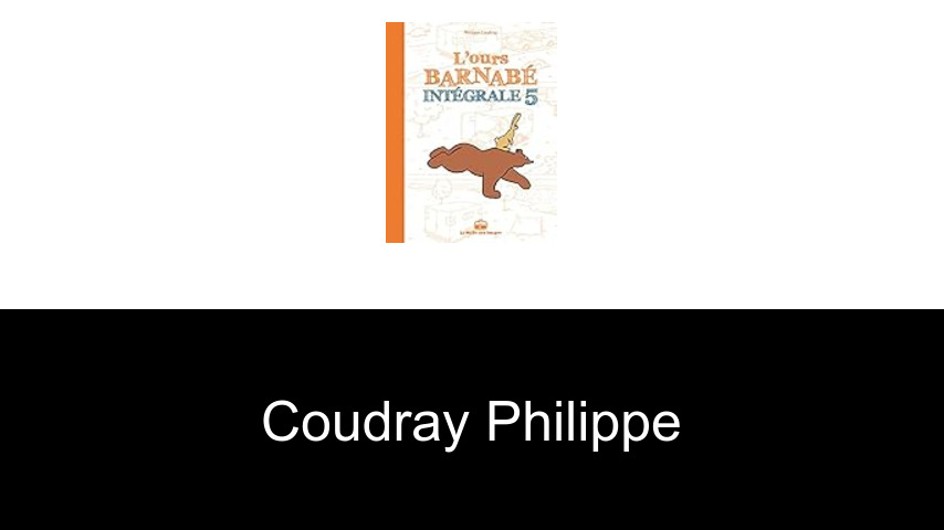 livres de Coudray Philippe