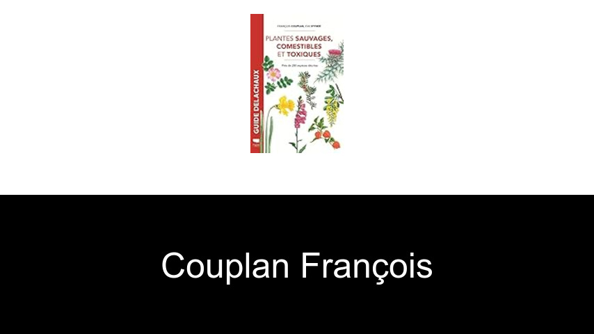livres de Couplan François