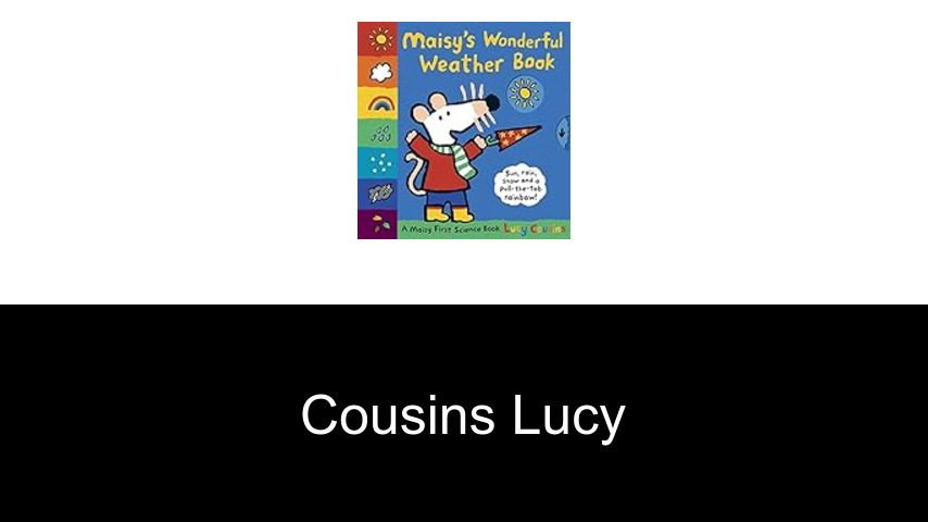 livres de Cousins Lucy