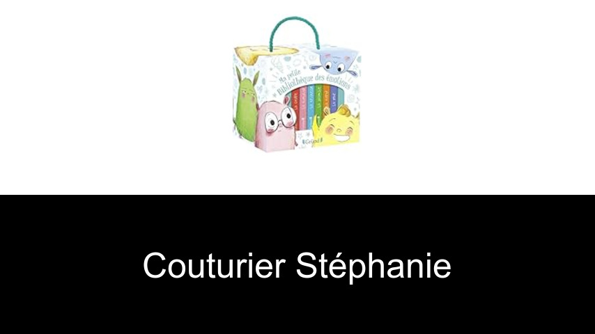 livres de Couturier Stéphanie