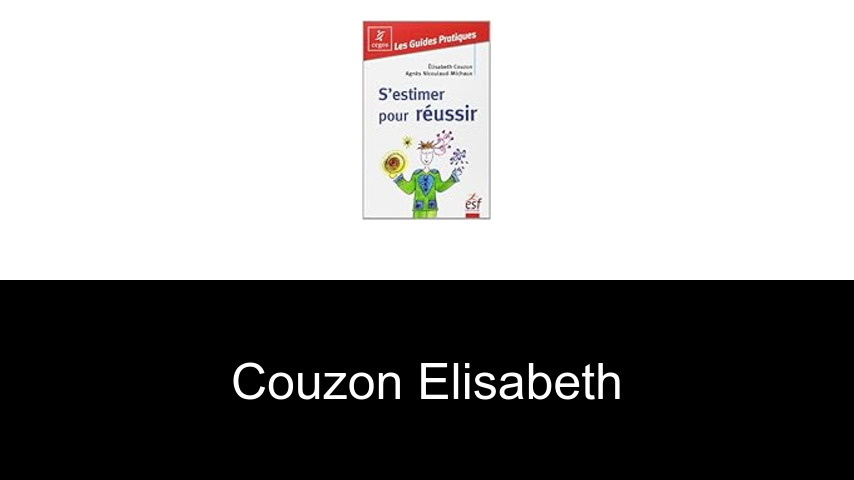 livres de Couzon Elisabeth