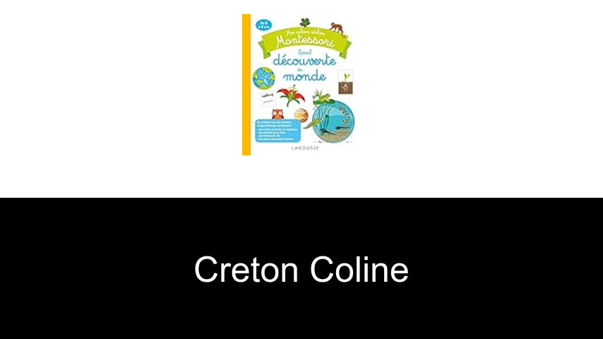 livres de Creton Coline