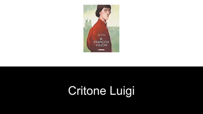 livres de Critone Luigi