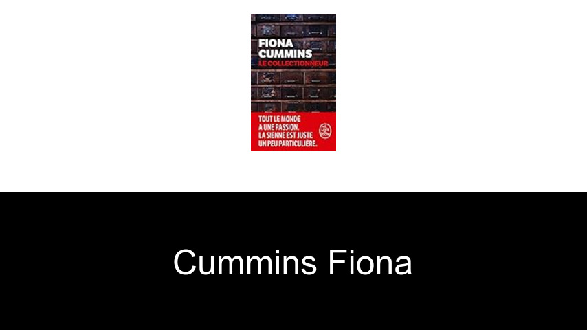 livres de Cummins Fiona