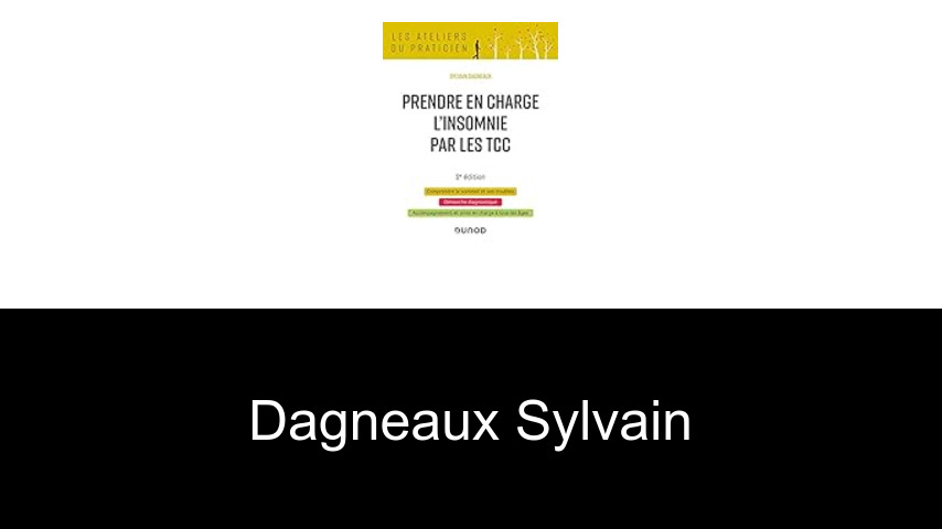 livres de Dagneaux Sylvain