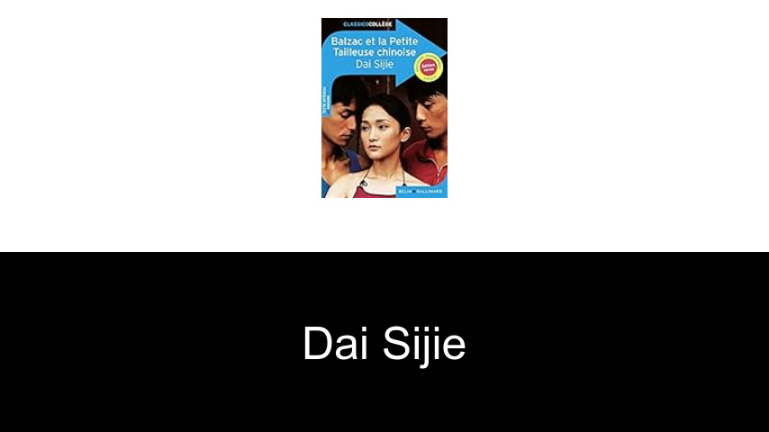livres de Dai Sijie