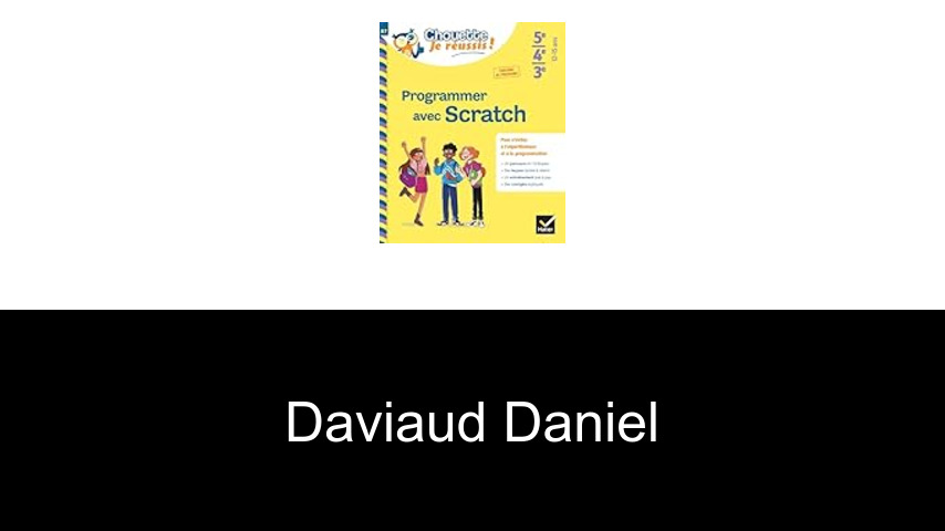 livres de Daviaud Daniel