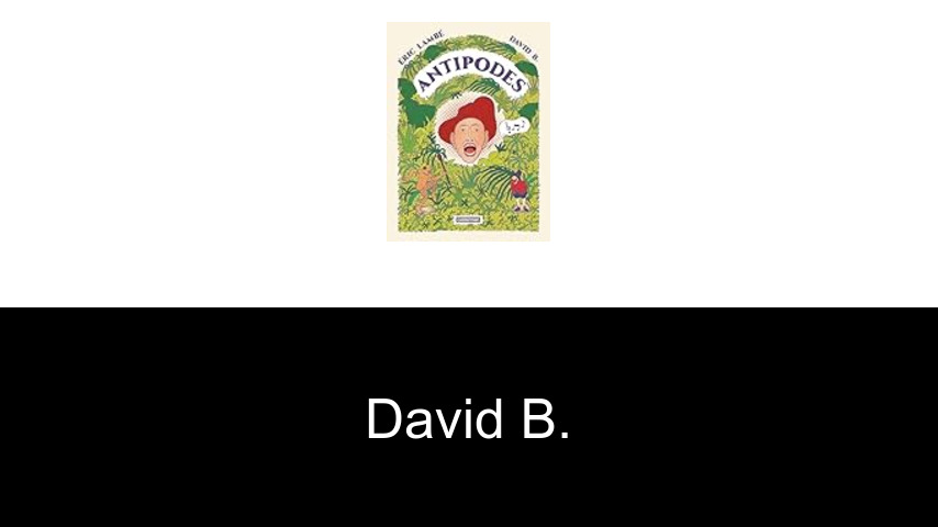 livres de David B.