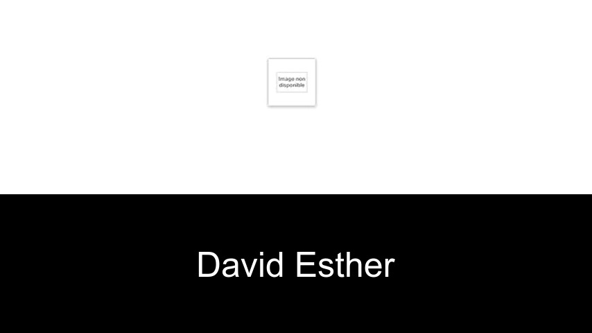 livres de David Esther