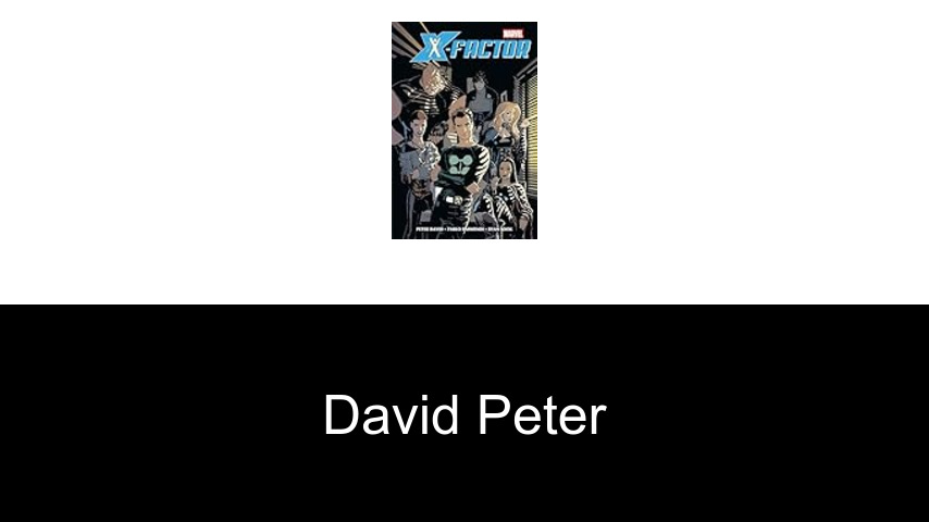 livres de David Peter