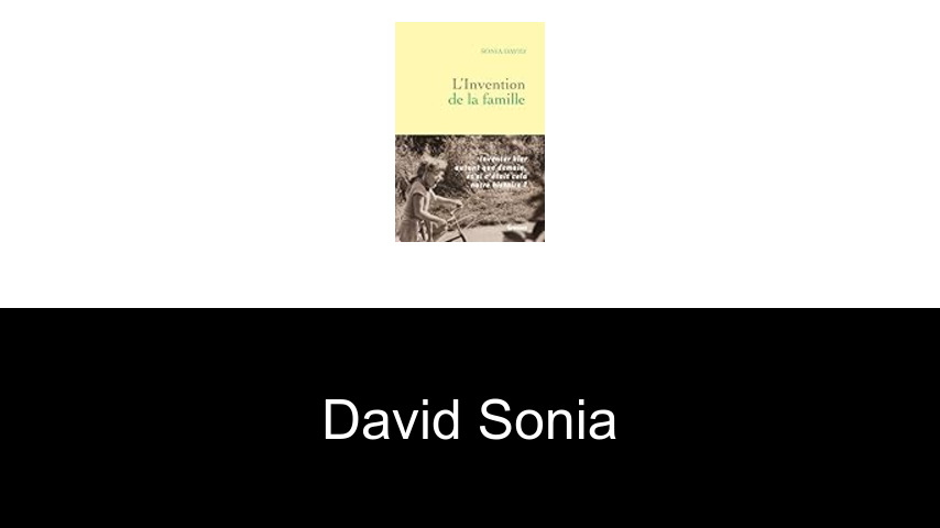 livres de David Sonia