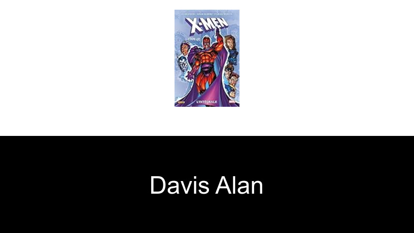 livres de Davis Alan