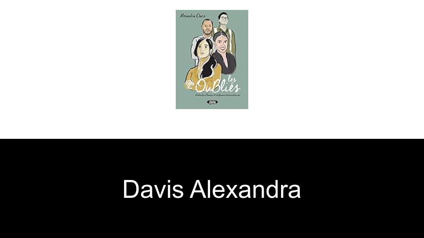 livres de Davis Alexandra