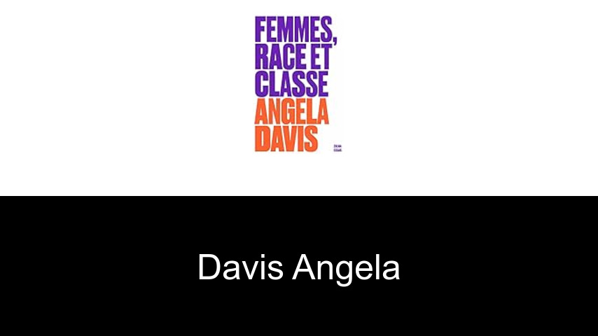 livres de Davis Angela