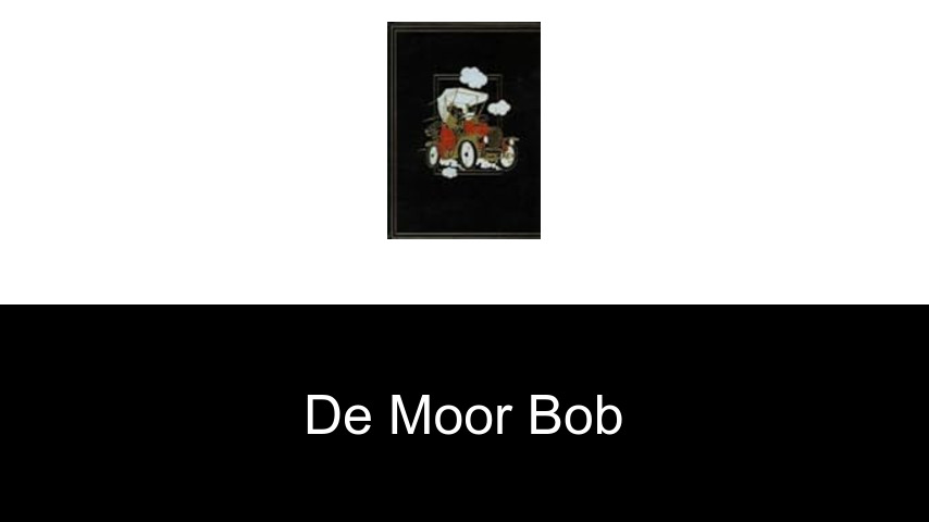 livres de De Moor Bob