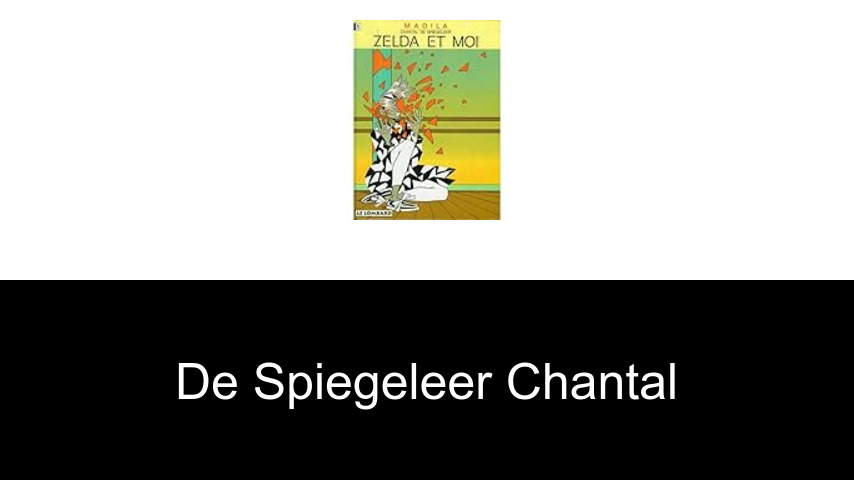 livres de De Spiegeleer Chantal