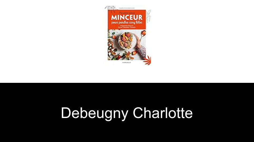 livres de Debeugny Charlotte