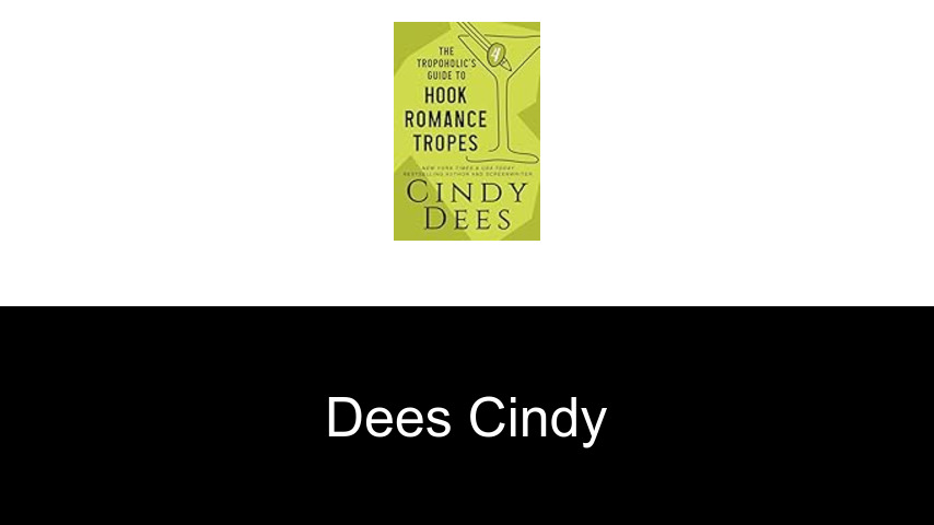livres de Dees Cindy