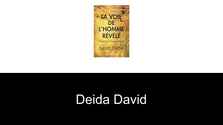 livres de Deida David