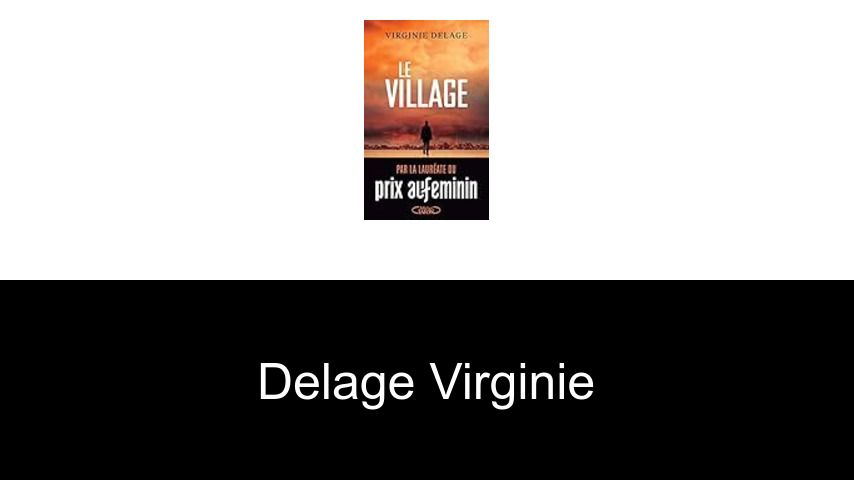 livres de Delage Virginie