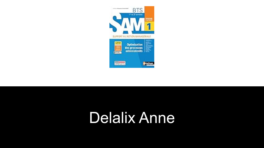 livres de Delalix Anne