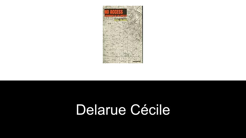 livres de Delarue Cécile