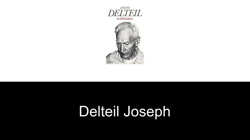 livres de Delteil Joseph