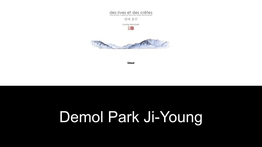 livres de Demol Park Ji-Young