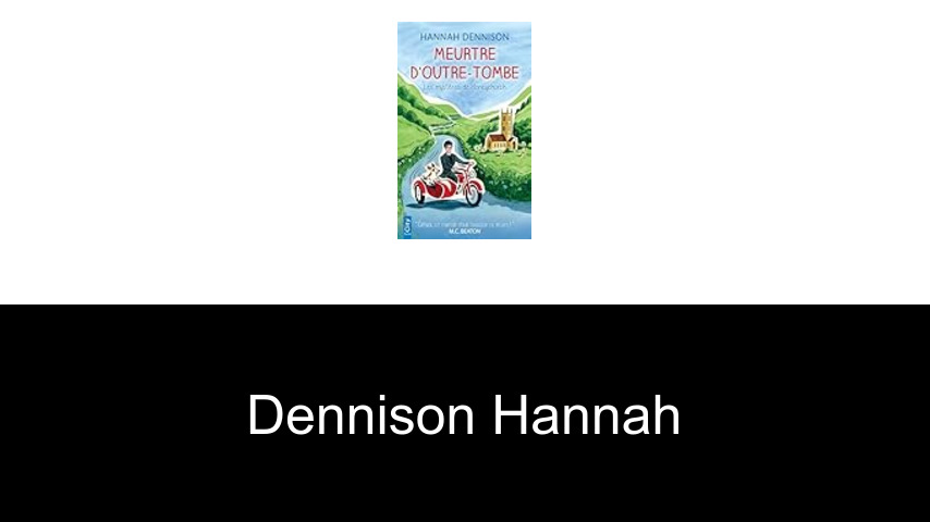 livres de Dennison Hannah