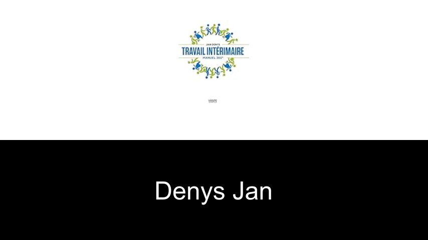 livres de Denys Jan