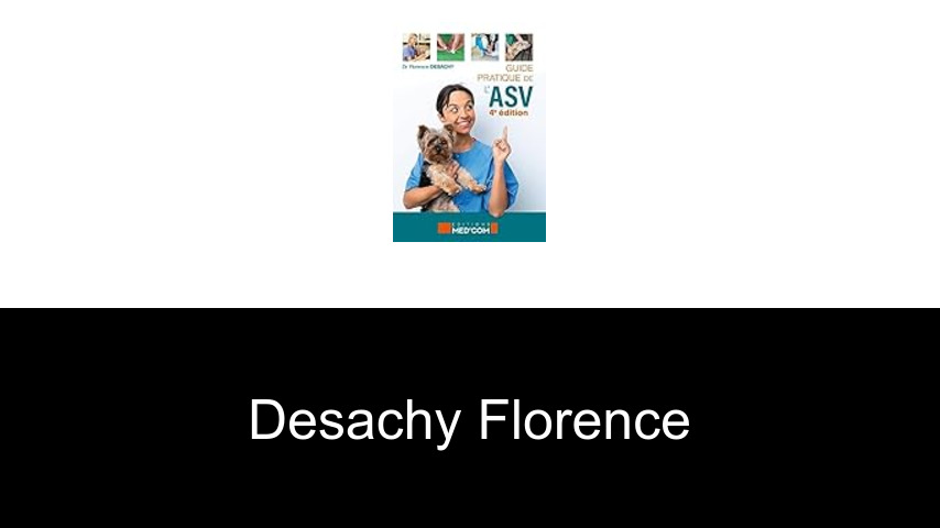 livres de Desachy Florence