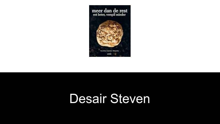 livres de Desair Steven