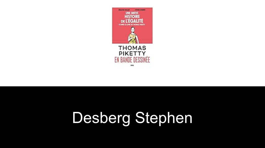 livres de Desberg Stephen