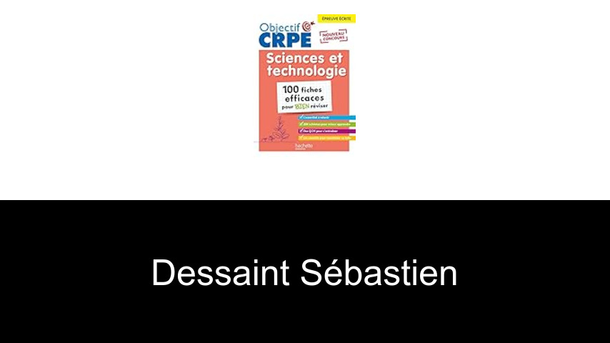 livres de Dessaint Sébastien