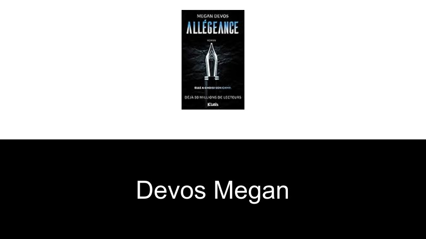 livres de DeVos Megan