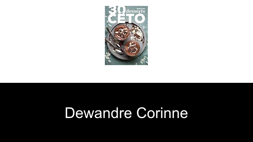 livres de Dewandre Corinne