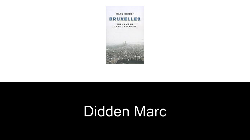 livres de Didden Marc