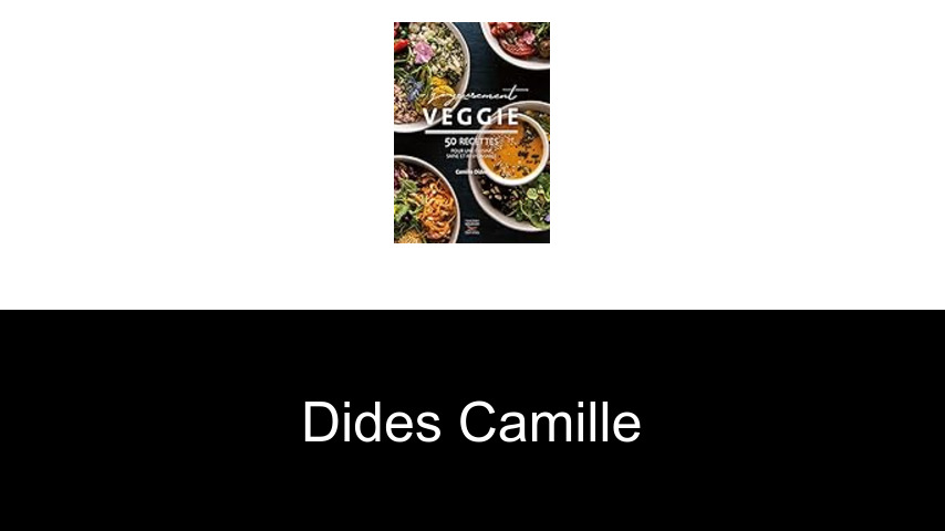 livres de Dides Camille